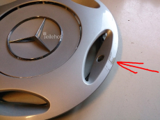 MB Radkappe 2024010624 für 15 Zoll Stahlfelge B-Ware