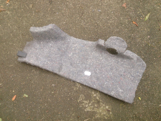 Seitenwandverkleidung Radhaus hinten unten rechts für Opel Corsa C