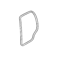 Türdichtung 24436909 hl für Opel Corsa C 5-Türer
