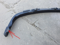 Frontlippe 86525-1C000 für Hyundai Getz (TB) bis 05 EB