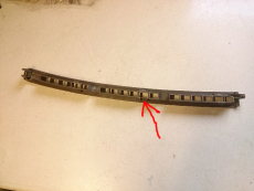 Lüftungsgitter BC1D60791 links braun für Mazda 323 BA 94-98