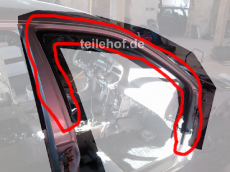 Gummidichtung Türrahmen vorne rechts für Mazda 323 S V BA
