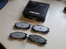 Becker Bremsbelege vorne 1410-17382 MB699174 für Galant V