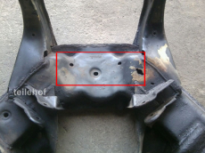 Hinterachse Achsträger DA 90447153 für Opel Omega B