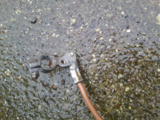 Minuskabel für Batterie für Opel Vectra B 1,6 - 1,6l 16V - 1,8l 16V