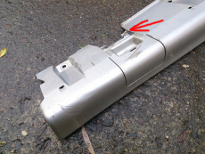 Schwellerleiste rechts 24410058RH Z157 für Opel Vectra B Caravan