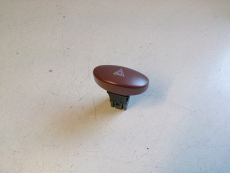 Warnblinkschalter (dunkelrot) 03952 für Peugeot 206 bis 2003