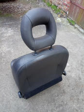 Sitz vr Leder schwarz (NERO MISTRAL) für Peugeot 206 3-Türer 206CC