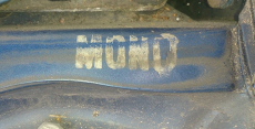 Stoßstange 9624326677 hinten für Peugeot 306 Schrägheck MONO