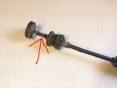 Bowdenzug Kupplung E074338 für Peugeot 306