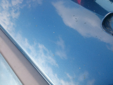 Tür hinten links für Peugeot 306 Schrägheck 4-Türer blau - MONO
