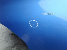 Heckklappe blau für Peugeot 306 Stufenheck 94-97