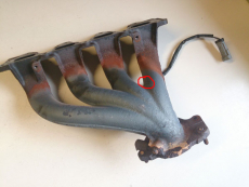 Abgaskrümmer 114168 für Renault Megane I Scenic I 1,4l 16V 1,6l 16V B-Ware