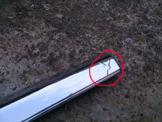 Zierleiste 75731-97201 vr für Daihatsu Sirion M1 M100