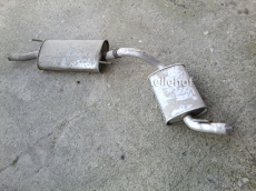 Imasaf End Mitteschlaldämpfer 713706 713707 für VW Golf III 1H1