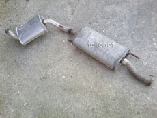 Imasaf End Mitteschlaldämpfer 713706 713707 für VW Golf III 1H1