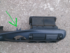 Blende für Armaturenbrett 95AB-A042N54 anthrazit für Ford Escort 7