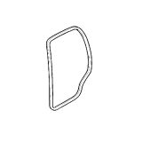 Türdichtung 24436909 hl für Opel Corsa C 5-Türer