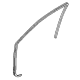 Gummidichtung für Türrahmen vorne rechts für Mazda 323F BJ