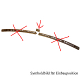 Blende BC1D55574 mitte braun für Mazda 323 BA 94-98