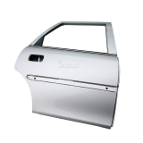 Tür hinten rechts in Starsilber III Z157 für Opel Vectra B Caravan