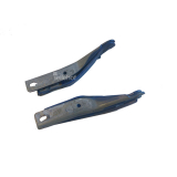 Scharnierset für Motorhaube in blau für Peugeot 206