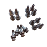 16 Radbolzen M12x1,25 für Alufelgen für Peugeot 206