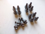 16 Radbolzen M12x1,25 für Alufelgen für Peugeot 206