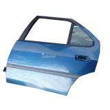 Tür hinten links für Peugeot 306 Schrägheck 4-Türer blau - MONO