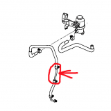 Servoleitung Mittelstück für Daihatsu Sirion M100 1,0l