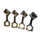 4 Zylinderkolben 8MJS mit Pleuelst. für Ford Escort VI VII 1,6l 16V L1H