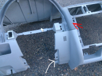 Armaturenbrett dunkelgrau/grau für Mazda 626 V 99-02
