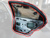 Gummidichtung für Tür hinten rechts für Mazda 323 S V