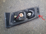Rücklicht 226-87201 L innen hl für Mitsubishi Galant VI Kombi
