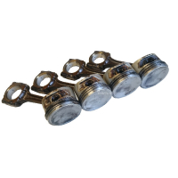 4 Zylinderkolben mit Pleuelst. 1210053Y01 für Nissan 1,6l 16V GA16DE