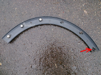 Zierleiste Radlauf 09114739 vorne links für Opel Corsa C