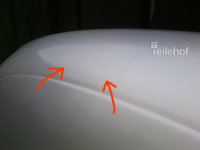 Motorhaube in Z147 für Opel Omega B bis 99