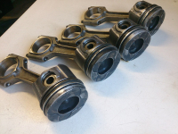 4 Zylinderkolben R90400235 mit Pleuelst. für Opel 2,2Dti Y22DTH