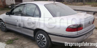 Faltenbalg 90230457 fr  Arretierung der Rcksitzbank fr Opel Omega B Limo