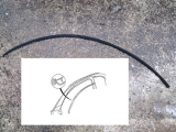 Dichtung 9023EN für Dachrahmen/Türanschlag rechts für Peugeot 206 3-Türer