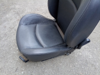 Sitz vr Leder schwarz (NERO MISTRAL) für Peugeot 206 3-Türer 206CC
