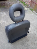 Sitz vr Leder schwarz (NERO MISTRAL) für Peugeot 206 3-Türer 206CC