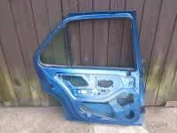 Tür hinten links für Peugeot 306 Schrägheck 4-Türer blau - MONO