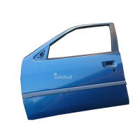 Tür vorne links für Peugeot 306 4-Türer blau - MONO