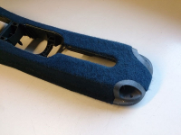 Verkleidung Mittelkonsole 8200037828 blau für Renault Scenic I Ph2