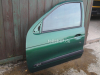 Tür vorne links grün NV926 für Renault Megane I