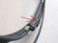 Bowdenzug 64607-97204 für Heckklappe/Tankklappe für Daihatsu Sirion M1