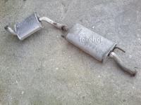 Imasaf End Mitteschlaldämpfer 713706 713707 für VW Golf III 1H1