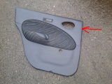 Türverkleidung hinten links für Ford Escort VII Kombi