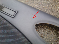 Türverkleidung hinten links für Ford Escort VII Kombi
